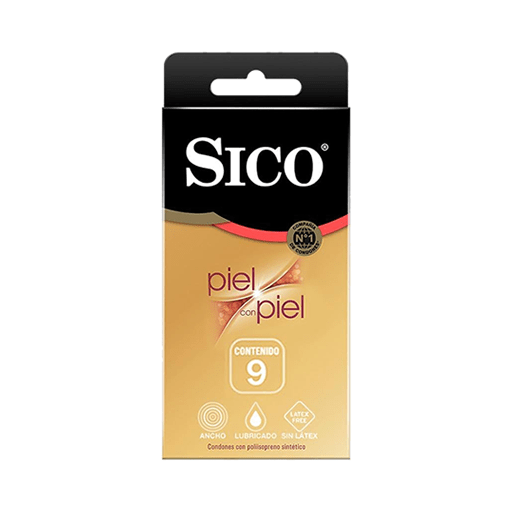 Condones Sico Piel con Piel