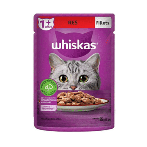 Whiskas en sobre – Carne o Pescado en Salsa