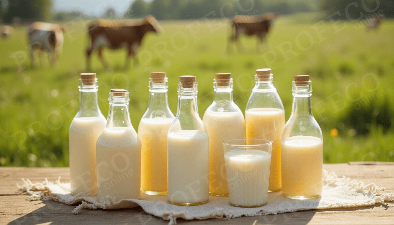 Qué tipos de leche existen